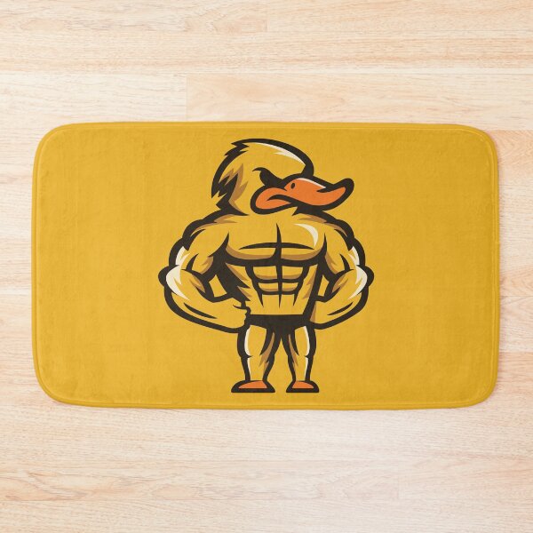Item preview, Strong Bodybuilder Duck designed and sold by JOHNITEES.
