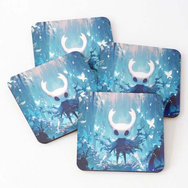 Item preview, Hollow Knight Hollow Knight Blue Glow Forest Butterflies Mystic designed and sold by earlobejerk.