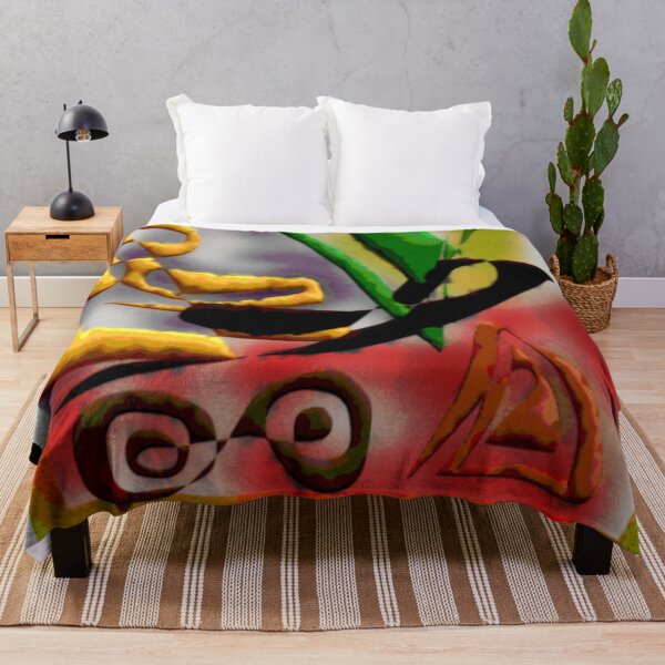 Item preview, golden relics colorful geometric abstract designs designed and sold by SmashingDeals.