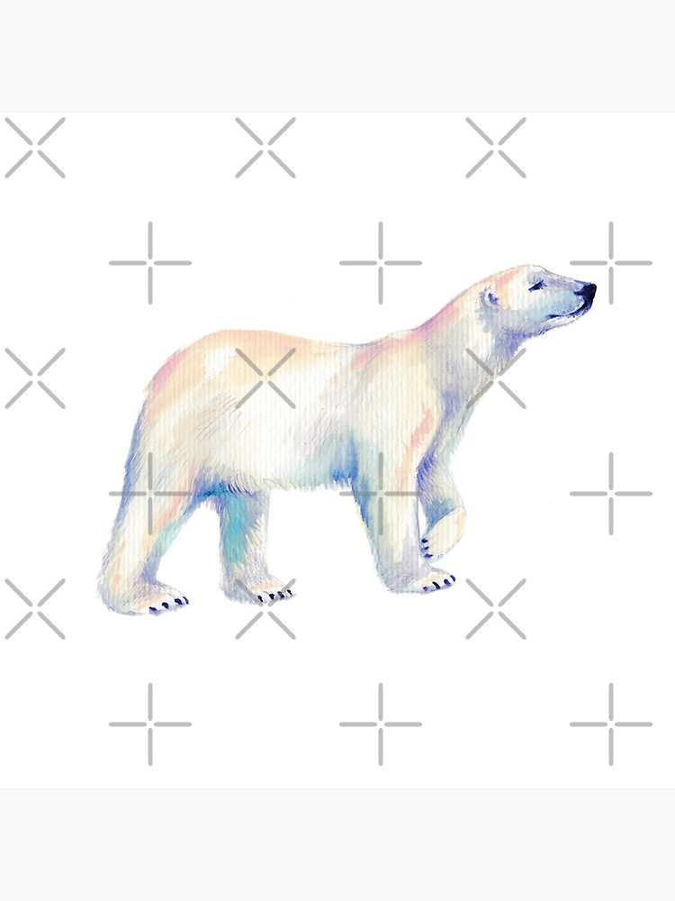 Polar Bear Sticker for Sale by ThistleandFox