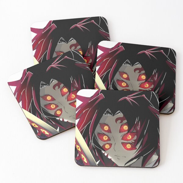 Item preview, Kokushibou Demon Slayer Scarlet Eyes Close Up designed and sold by TanglenRabbit.