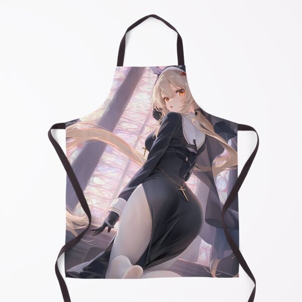 Item preview, Ayanami Azur Lane Chapel Stained Glass Twilight Flowing Hair designed and sold by TanglenRabbit.