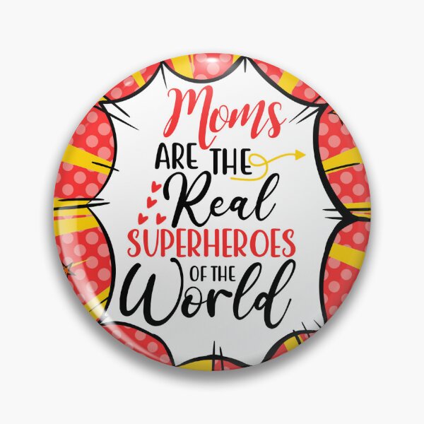 Item preview, Moms are the Real Superheroes designed and sold by SalonOfArt.