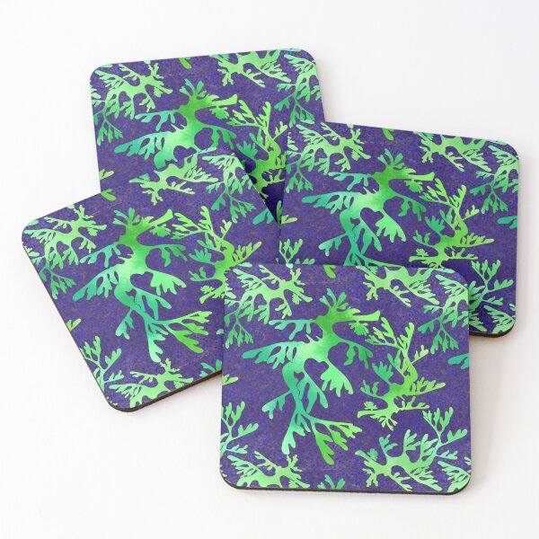 Item preview, Sea Dragon Batik Green designed and sold by EBParsley.