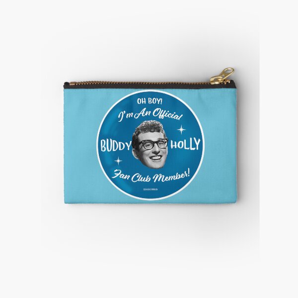 Item preview, Buddy Holly Fan Club Blue designed and sold by Normbot2000.