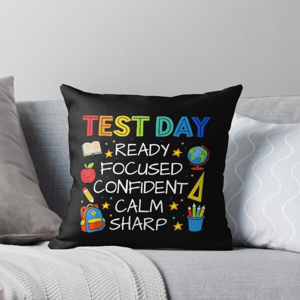 Item preview, Test Day Ready Focused Confident Calm Sharp designed and sold by Home-Crea-Abode.