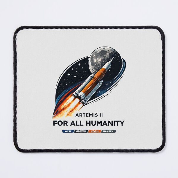 Item preview, Artemis II Moon Mission "For All Humanity" designed and sold by paulo silveira.