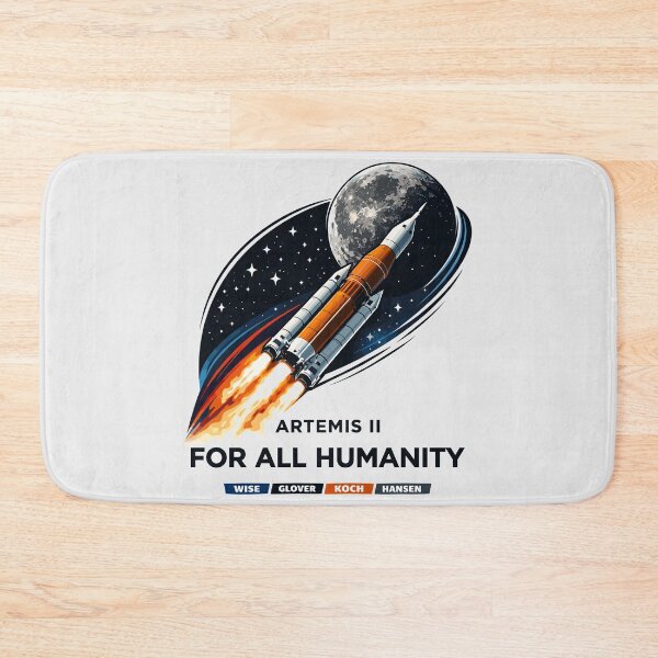 Item preview, Artemis II Moon Mission "For All Humanity" designed and sold by paulo silveira.