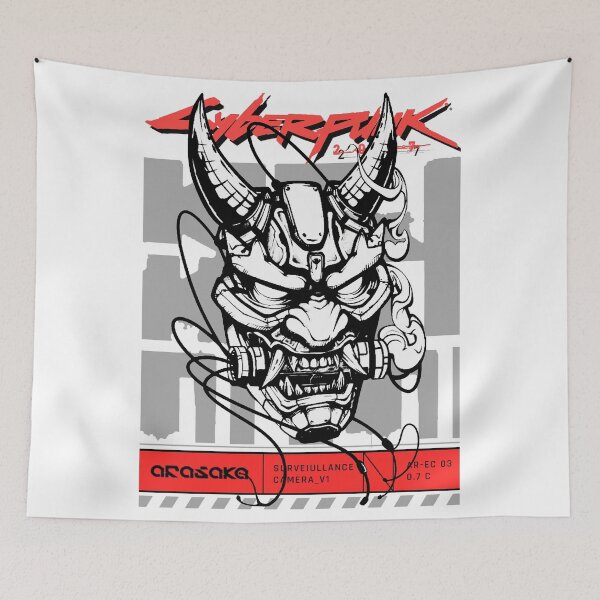 Item preview, Cyborg Vaporwave Samurai  designed and sold by ShurikenStar.