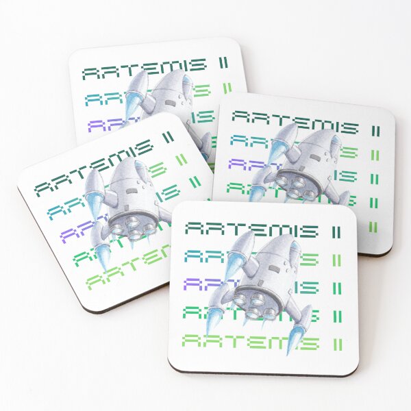 Item preview, Artemis II 8-BIT  designed and sold by Desikhanna123.