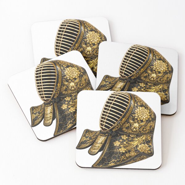 Item preview, BOGU: Golden Oni Archive - 剣道防具「金鬼蒔絵」 designed and sold by NYAO-YUUKI.