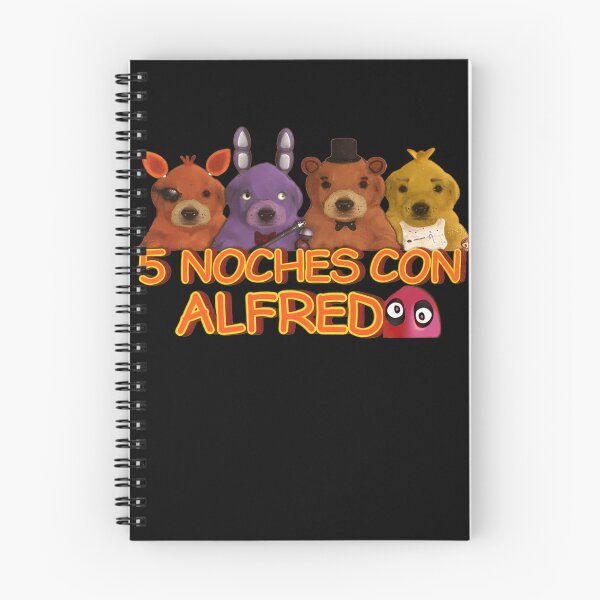 Item preview, 5 Noches con Alfredo (FNAF) Meme designed and sold by Siriusian369.
