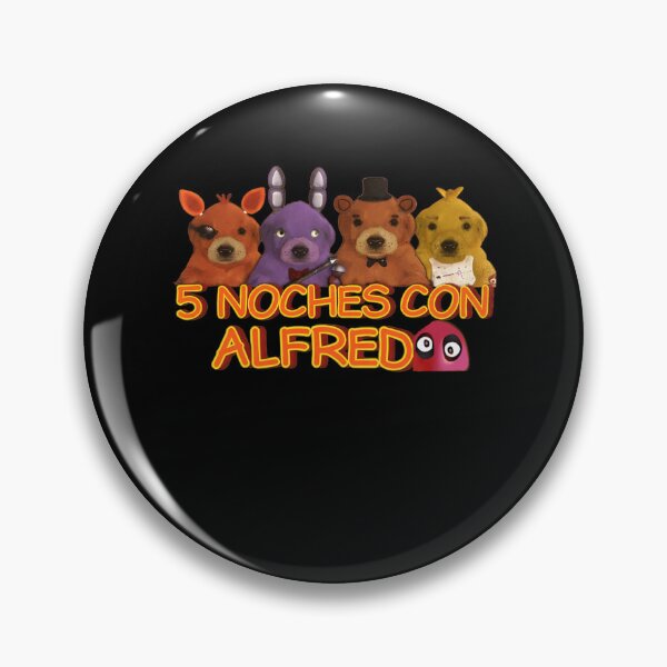 Item preview, 5 Noches con Alfredo (FNAF) Meme designed and sold by Siriusian369.