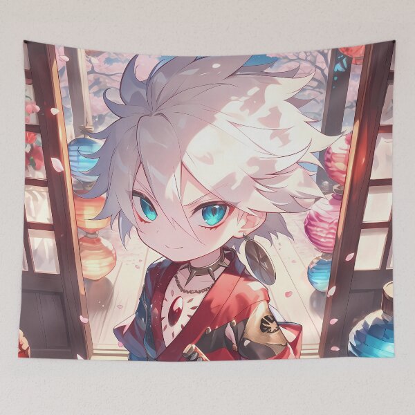 Item preview, Karna Fate Grand Order Chibi Neon Lantern Festival designed and sold by TanglenRabbit.