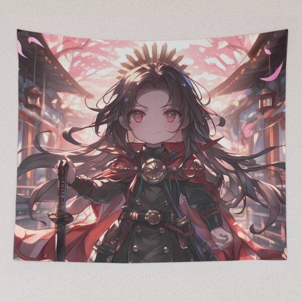 Item preview, Oda Nobunaga Fate Grand Order Chibi Cape Dramatic Sakura designed and sold by TanglenRabbit.