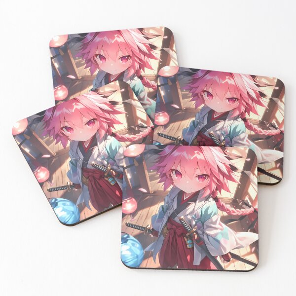 Item preview, Astolfo Rider Of Black Fate Grand Order Lantern Festival Cherry Blossoms designed and sold by TanglenRabbit.