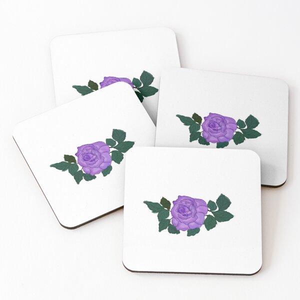 Artikelvorschau, Ästhetik der lila Rose | Romantische Blumenkunst | Elegantes Naturblumendesign entworfen und verkauft von JTitli.