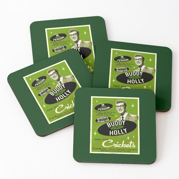 Item preview, Buddy Holly In Person Green designed and sold by Normbot2000.