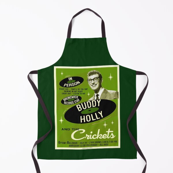 Item preview, Buddy Holly In Person Green designed and sold by Normbot2000.