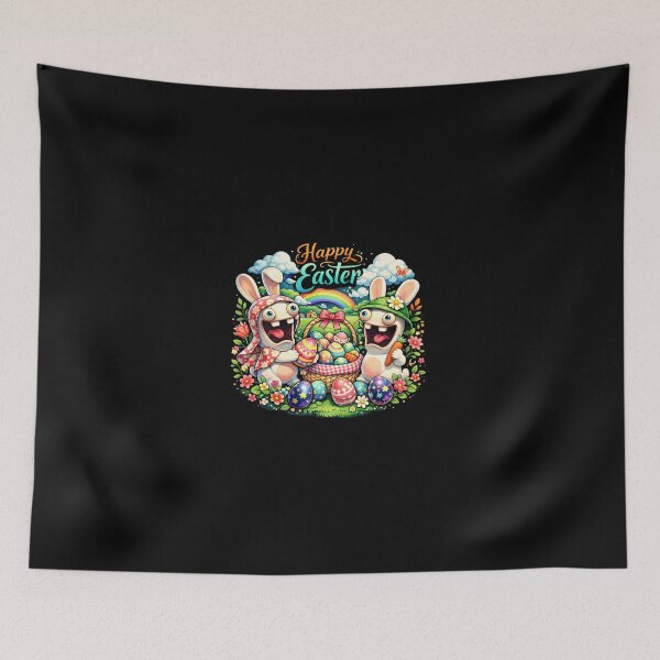 Item preview, Funny Easter Rabbids Style Bunnies – Happy Easter Cute Design designed and sold by DogLord.