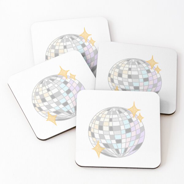 Item preview, Pastel Mirrorball Sticker designed and sold by clubrosie.