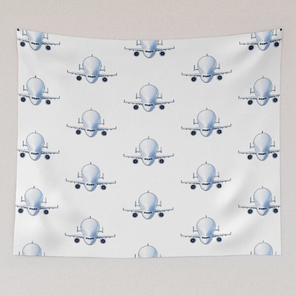 Item preview, Oversize Cargo Aircraft Beluga Style Illustration designed and sold by Combat Skies.