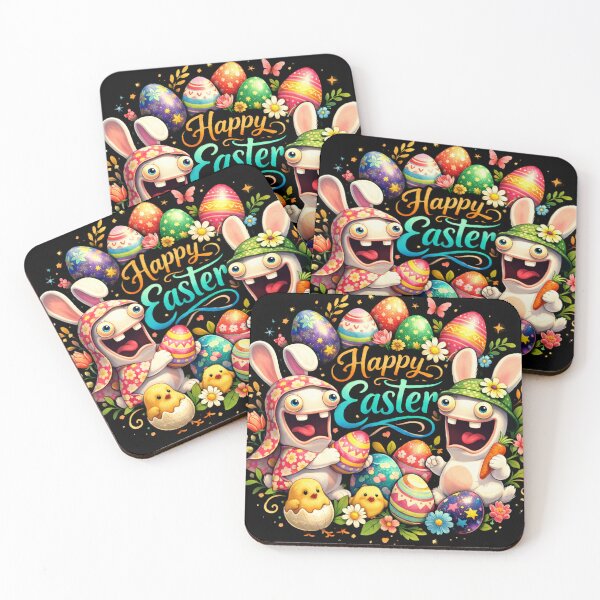 Item preview, Chaotic Bunny Easter Madness – Funny Gamer Style Happy Easter designed and sold by DogLord.