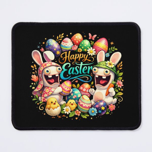 Item preview, Chaotic Bunny Easter Madness – Funny Gamer Style Happy Easter designed and sold by DogLord.