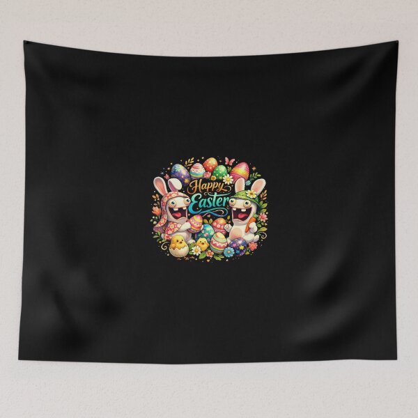 Item preview, Chaotic Bunny Easter Madness – Funny Gamer Style Happy Easter designed and sold by DogLord.