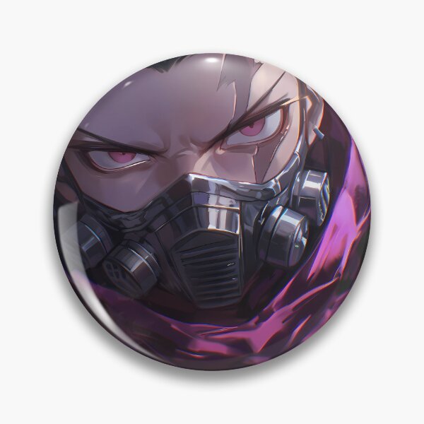 Item preview, Gundham Tanaka Danganronpa 2 Masked Streetwear Intense Purple Scarf designed and sold by TanglenRabbit.