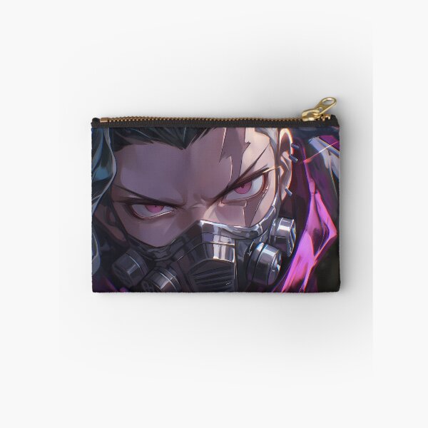 Item preview, Gundham Tanaka Danganronpa 2 Masked Streetwear Intense Purple Scarf designed and sold by TanglenRabbit.