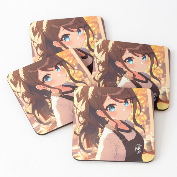 Item preview, Aoi Asahina Danganronpa Cafe Apron Warm Light Cute Ponytail designed and sold by TanglenRabbit.
