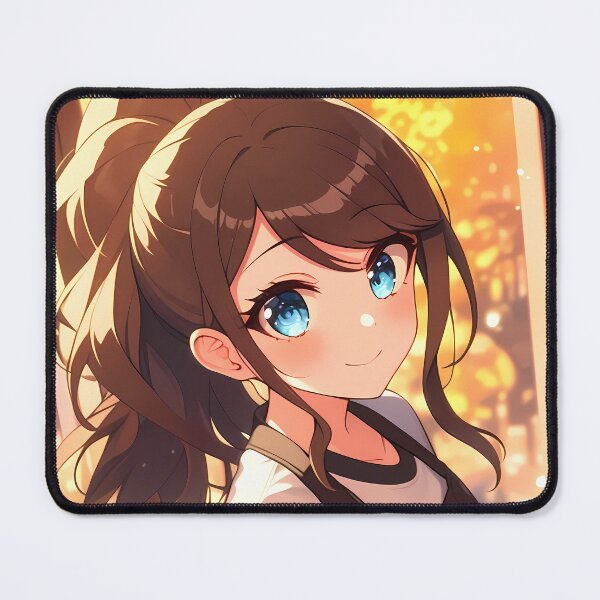 Item preview, Aoi Asahina Danganronpa Cafe Apron Warm Light Cute Ponytail designed and sold by TanglenRabbit.