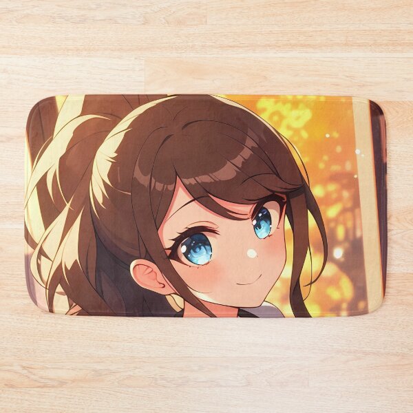 Item preview, Aoi Asahina Danganronpa Cafe Apron Warm Light Cute Ponytail designed and sold by TanglenRabbit.