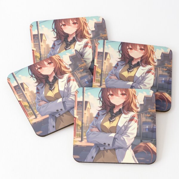 Item preview, Agnes Tachyon Uma Musume Lab Coat Sunset Street Confidence designed and sold by TanglenRabbit.