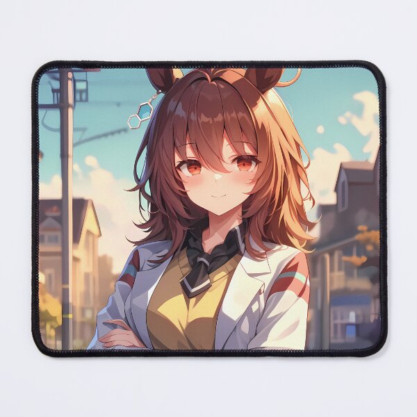 Item preview, Agnes Tachyon Uma Musume Lab Coat Sunset Street Confidence designed and sold by TanglenRabbit.