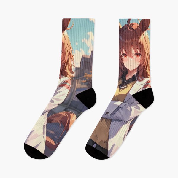 Item preview, Agnes Tachyon Uma Musume Lab Coat Sunset Street Confidence designed and sold by TanglenRabbit.