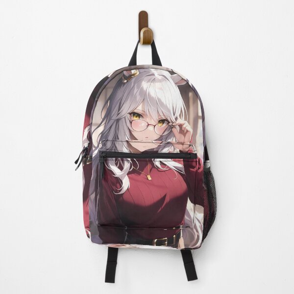 Item preview, Biwa Hayahide Uma Musume Silver Hair Glasses Quiet Focus designed and sold by TanglenRabbit.