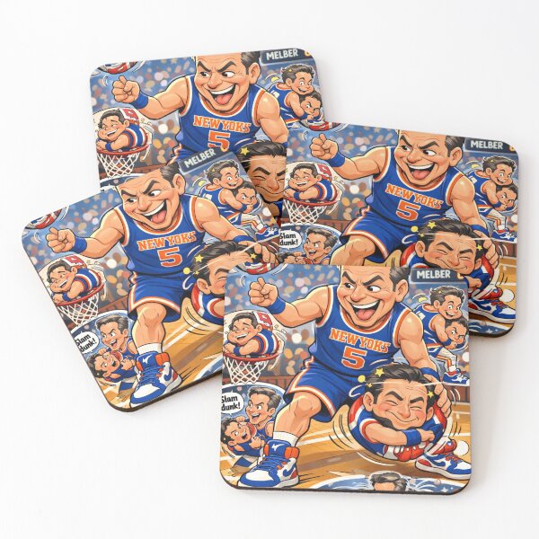 Item preview, Ultimate Basketball Cartoon Comic Strip, Jake Tapper vs. Ari Melber designed and sold by Uniqueartai.