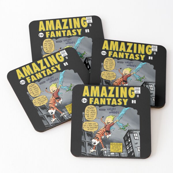 Item preview, Calvin And Hobbes Amazing Friend Fantasy Parody designed and sold by Siriusian369.