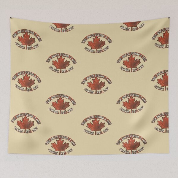 Item preview, Vintage Distressed Maple Leaf (Retro Style) designed and sold by Flow Relaxing.