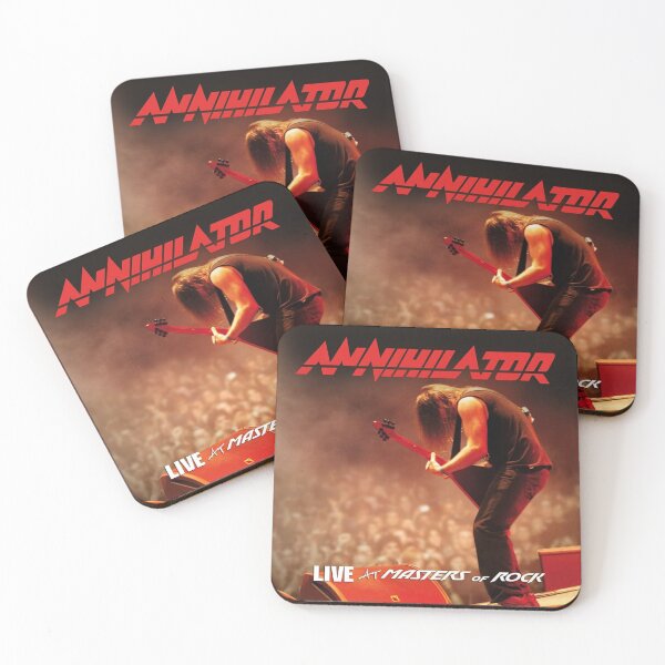 Item preview, Annihilator - Live at Masters of Rock album 2009 designed and sold by CreepyApparel.