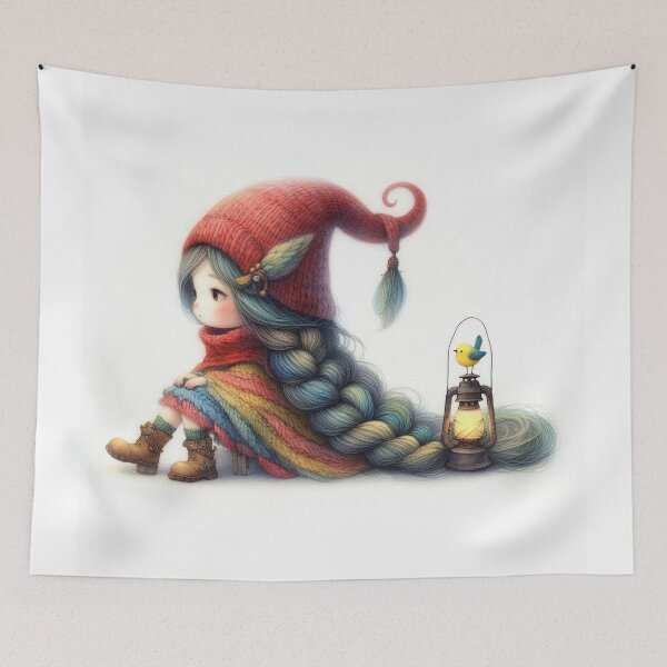 Item preview, Free-Spirited Girl  designed and sold by Beyondnote-Art.