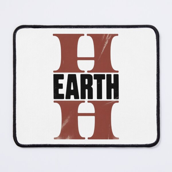 Item preview, Vintage Hidden Heart – Earth Typography Illusion designed and sold by Barkashow.