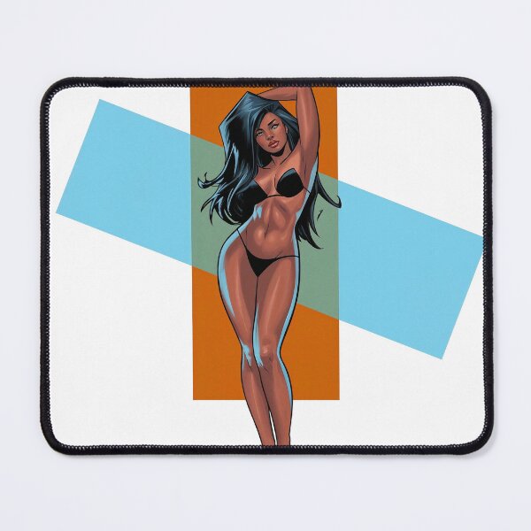 Item preview, A beautiful woman in lingerie posing confidently designed and sold by Creative88Art.