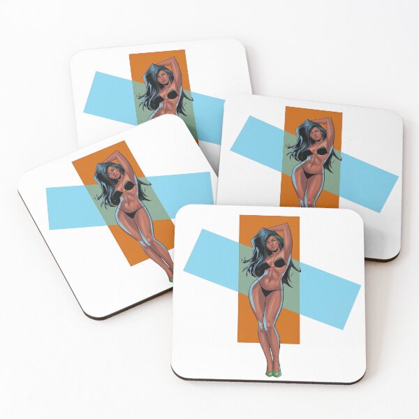 Item preview, A beautiful woman in lingerie posing confidently designed and sold by Creative88Art.