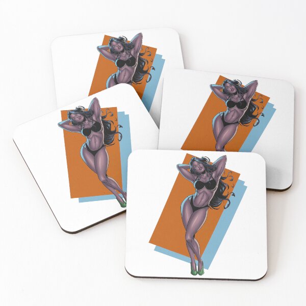 Item preview, A beautiful woman in lingerie posing confidently designed and sold by Creative88Art.