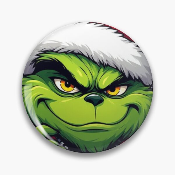 Item preview, Grinch Cute Holiday Green designed and sold by NatsumiCreative.