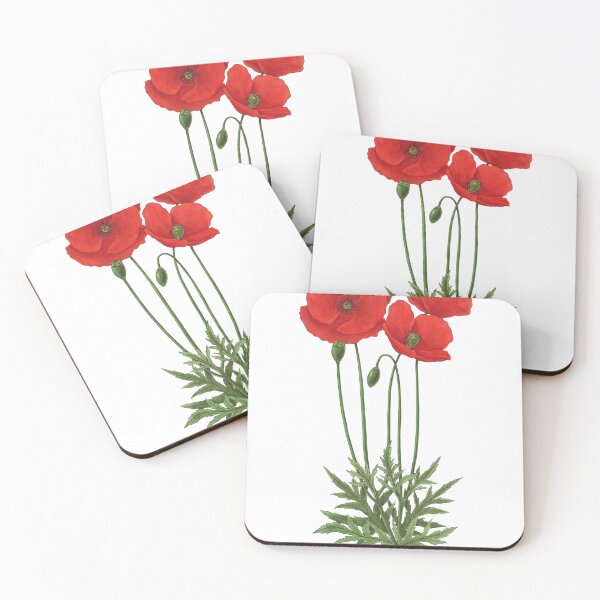 Item preview, Scarlet Poppies designed and sold by pettie-create.