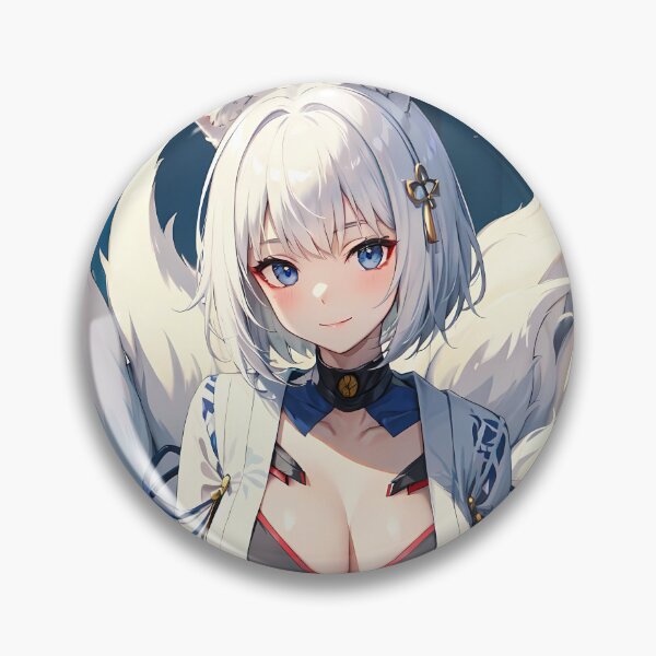 Item preview, Kaga Azur Lane Kitsune Nine Tails Night City designed and sold by Spraykart.